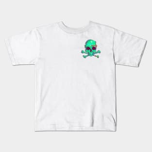 Glitch skull Kids T-Shirt